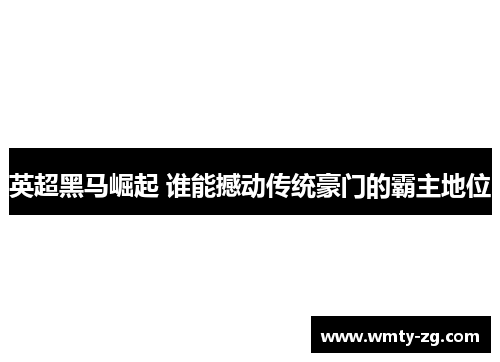 英超黑马崛起 谁能撼动传统豪门的霸主地位